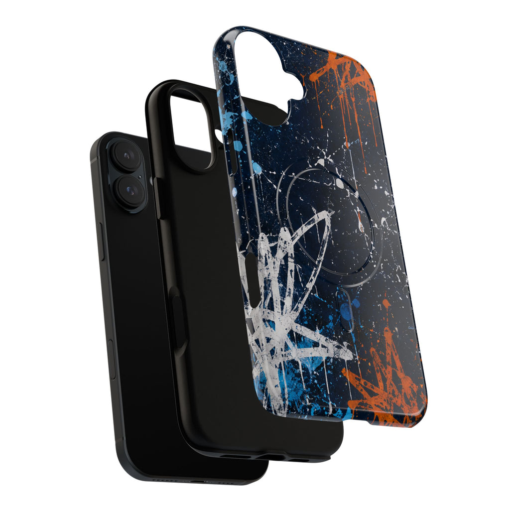 Midnight Praise Abstract Graffiti Tough Magnetic Phone Case