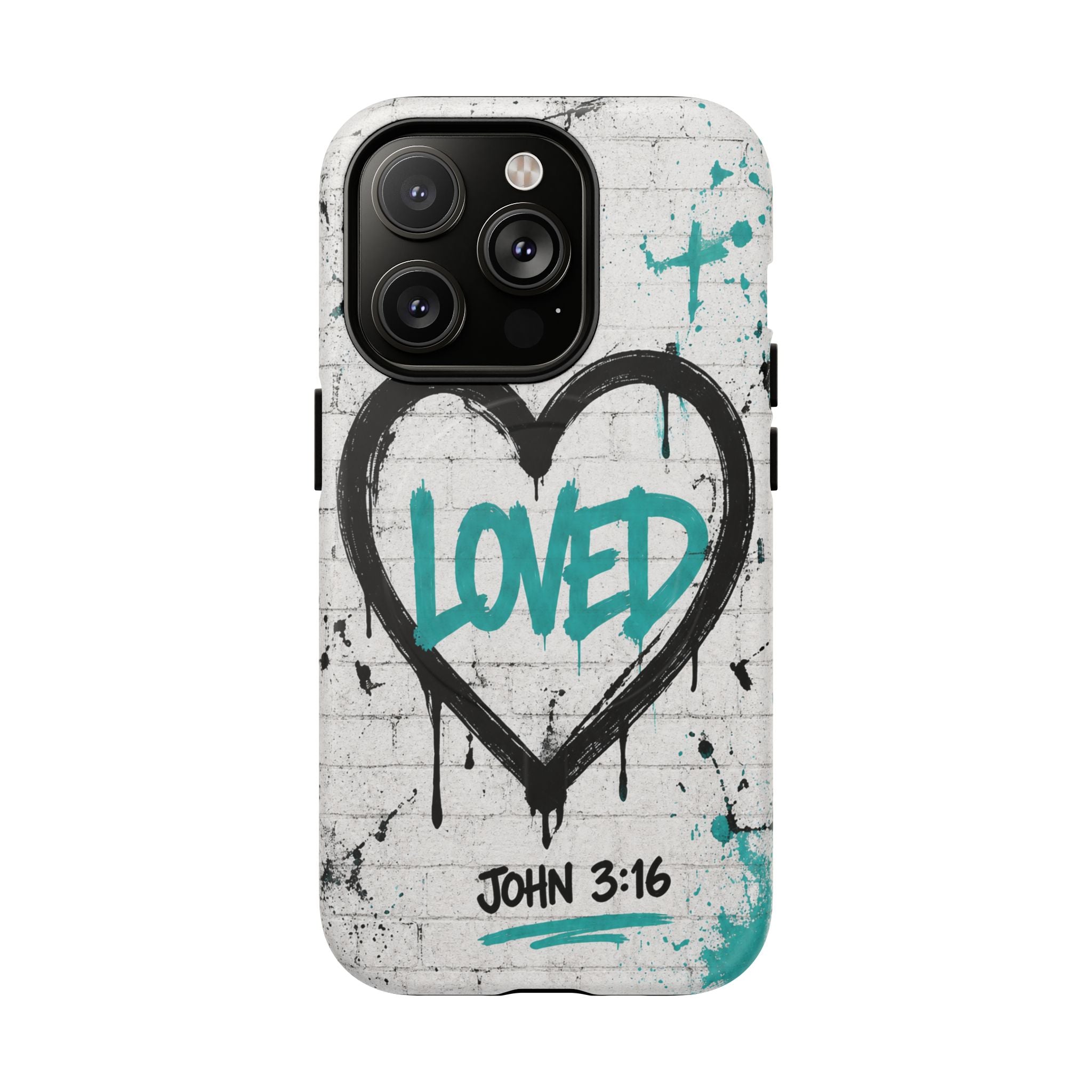 Loved John 3:16 Christian Tough Magnetic Phone Case