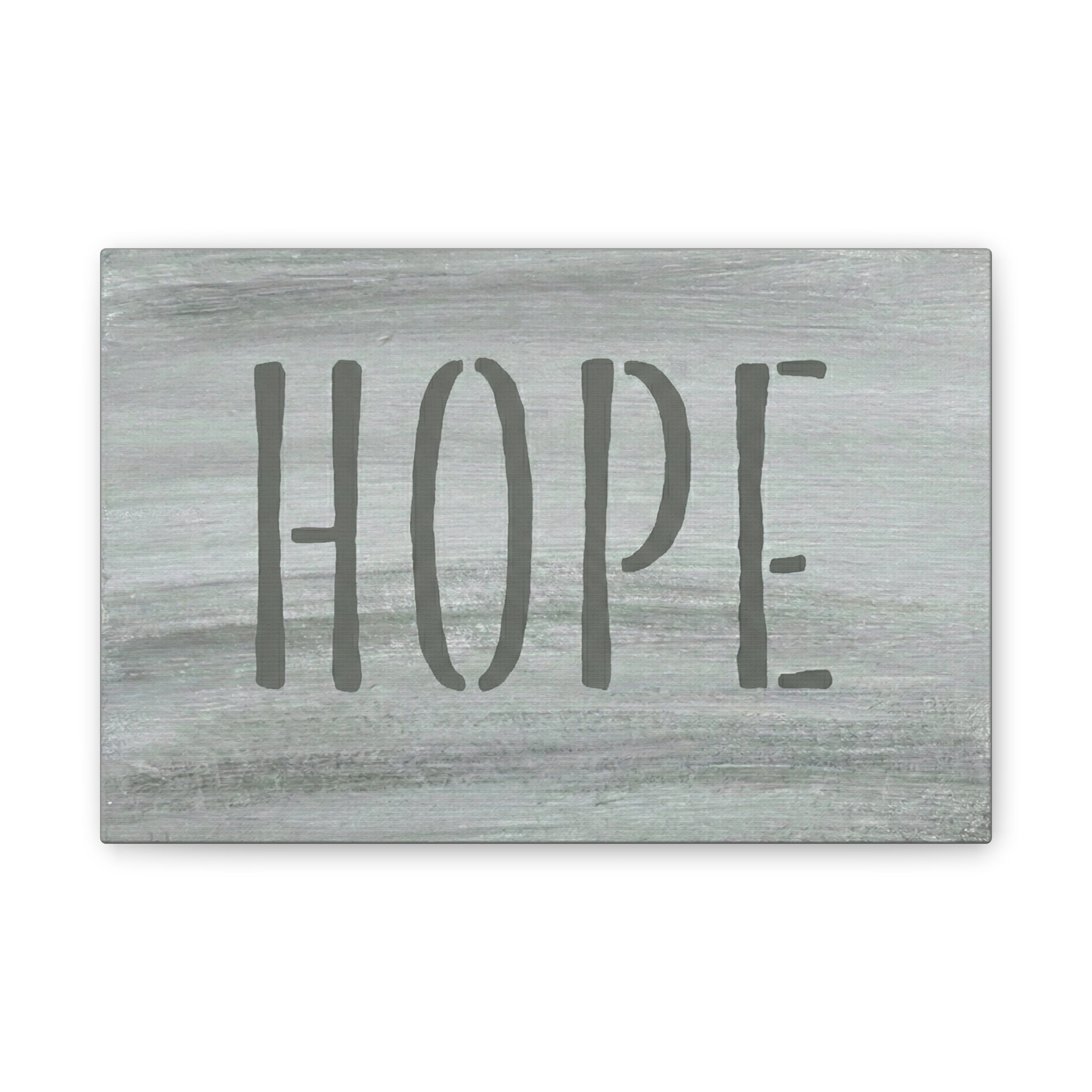 Hope Christian Canvas Wall Art | Minimalist Faith Quote Print | Modern Neutral Home Decor | 1 Thessalonians Inspired
