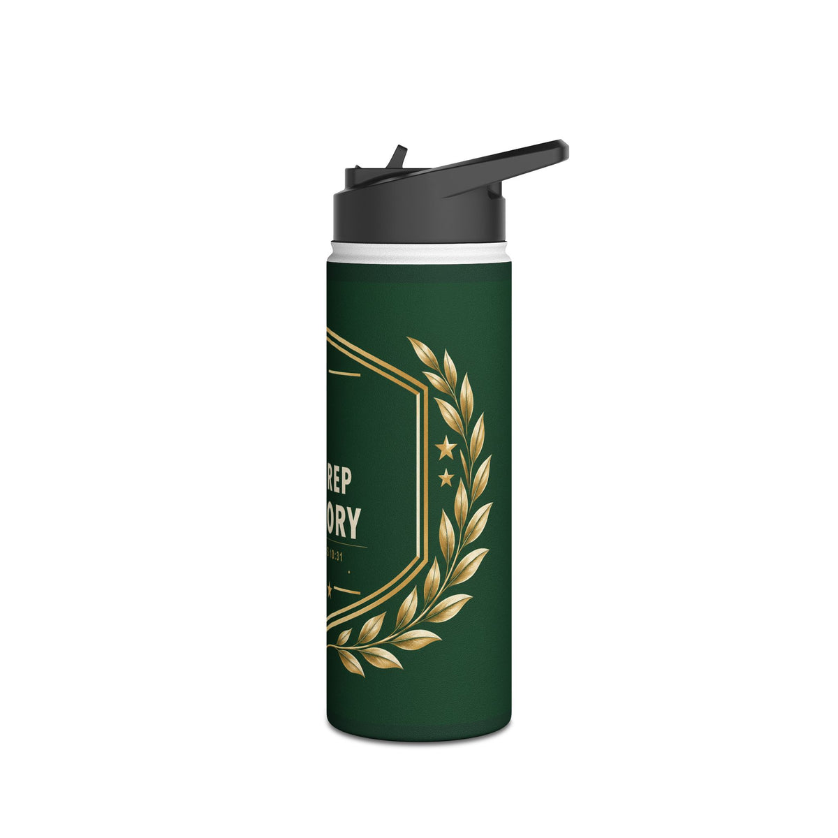 Every Rep, His Glory Stainless Steel Water Bottle