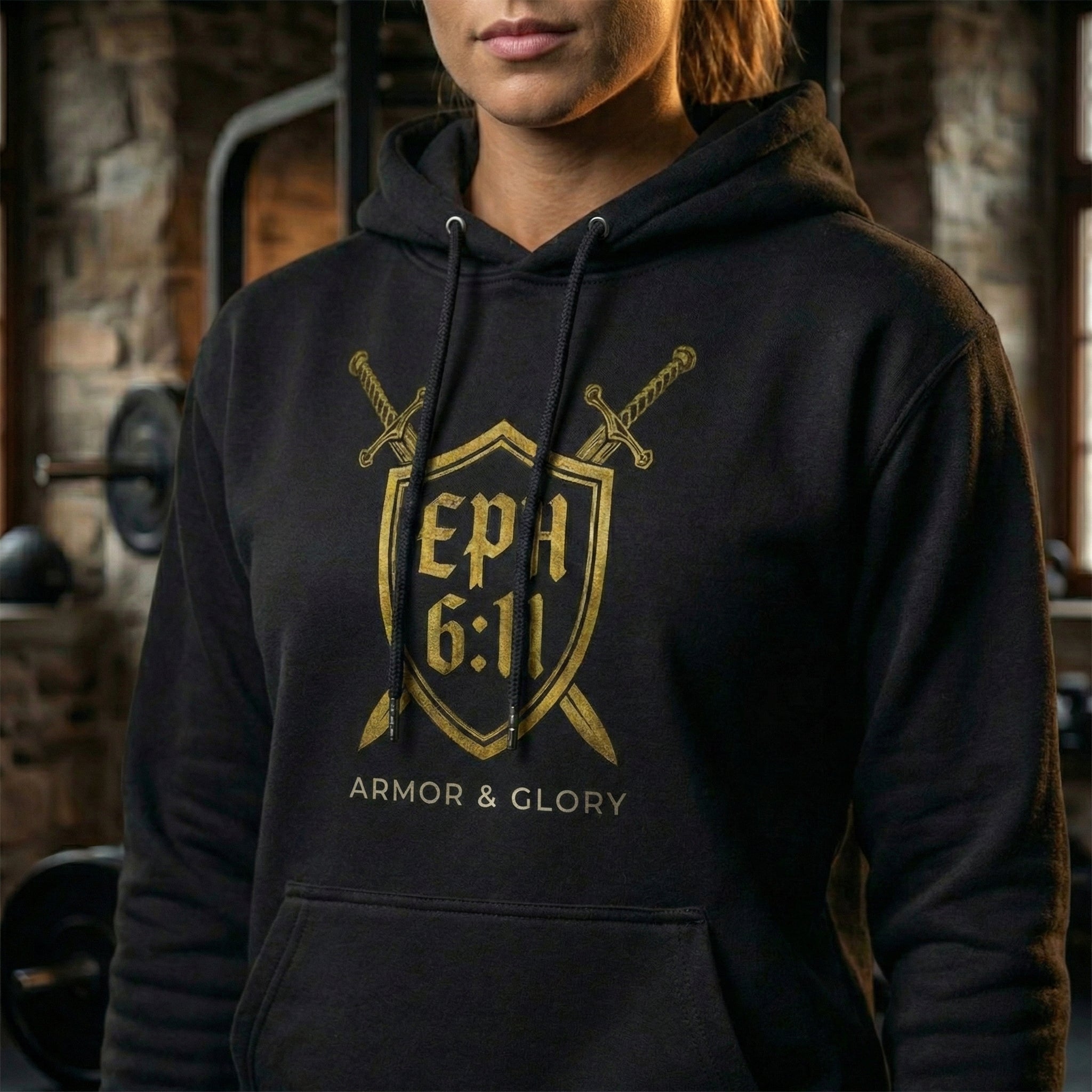 Ephesians 6:11 Armor of God Hoodie, Put On Full Armor Sweatshirt, Christian Scripture Hoodie, Faith Streetwear Gift