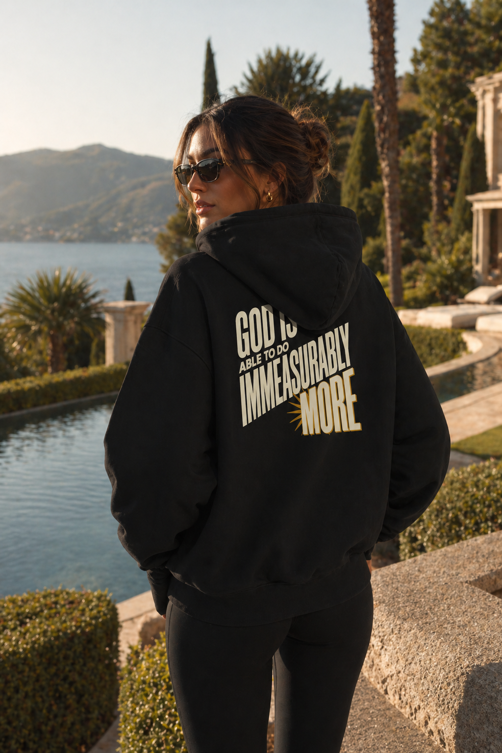 Ephesians 3:20 Hoodie, Christian Hoodie, Faith Based Sweatshirt, God Is Able Hoodie, Christian Streetwear, Bible Verse Hoodie, Unisex