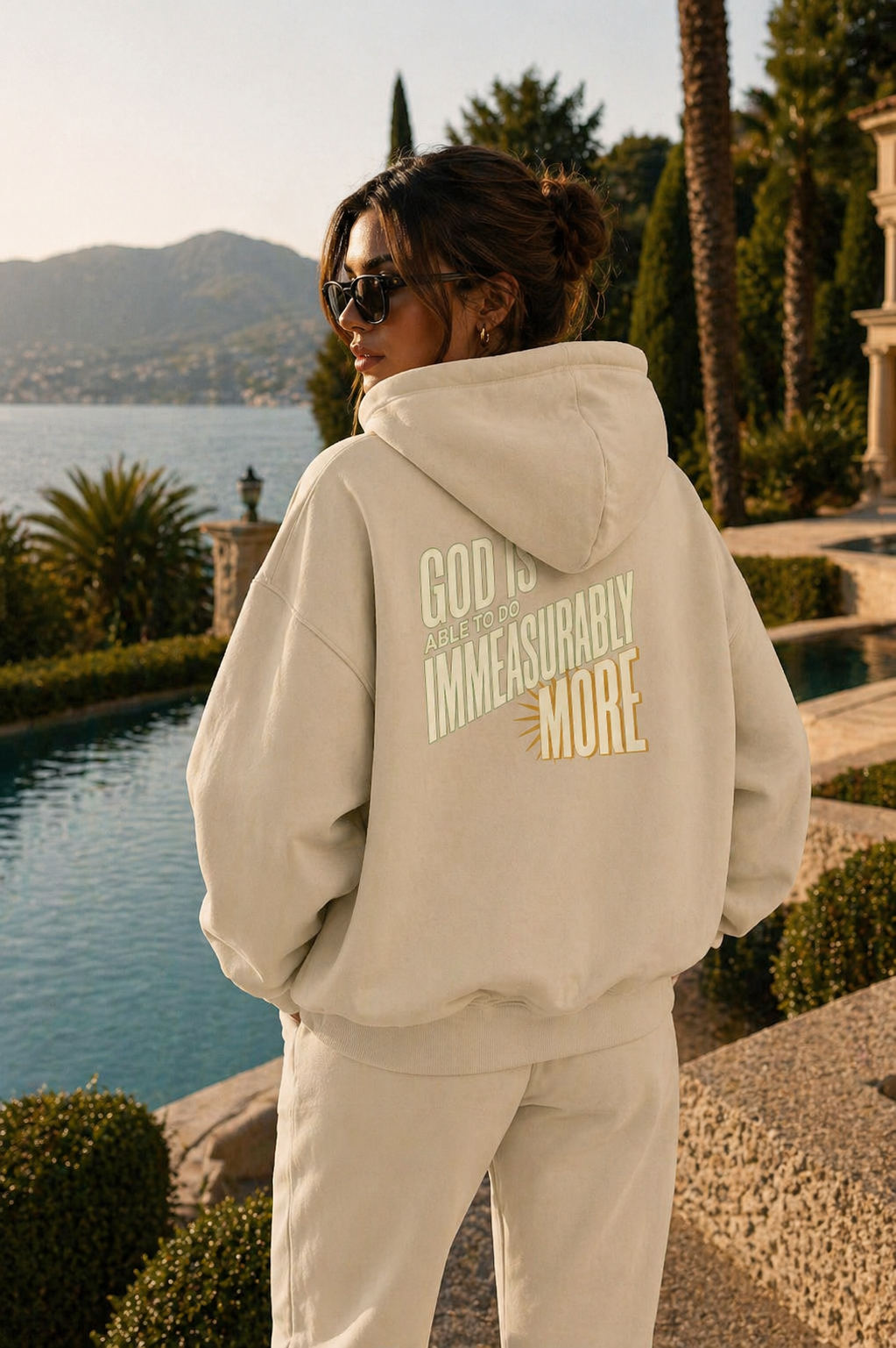 Ephesians 3:20 Hoodie, Christian Hoodie, Faith Based Sweatshirt, God Is Able Hoodie, Christian Streetwear, Bible Verse Hoodie, Unisex