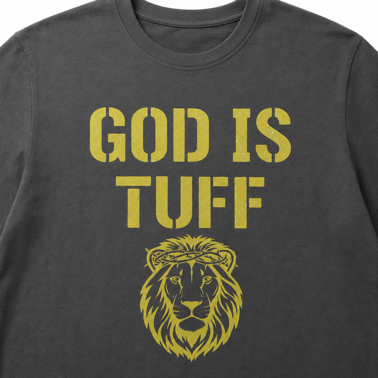 God Is Tuff- Faith-Inspired Unisex Tee, Motivational Shirt, Christian Apparel, Inspirational Gift, Scripture Tee