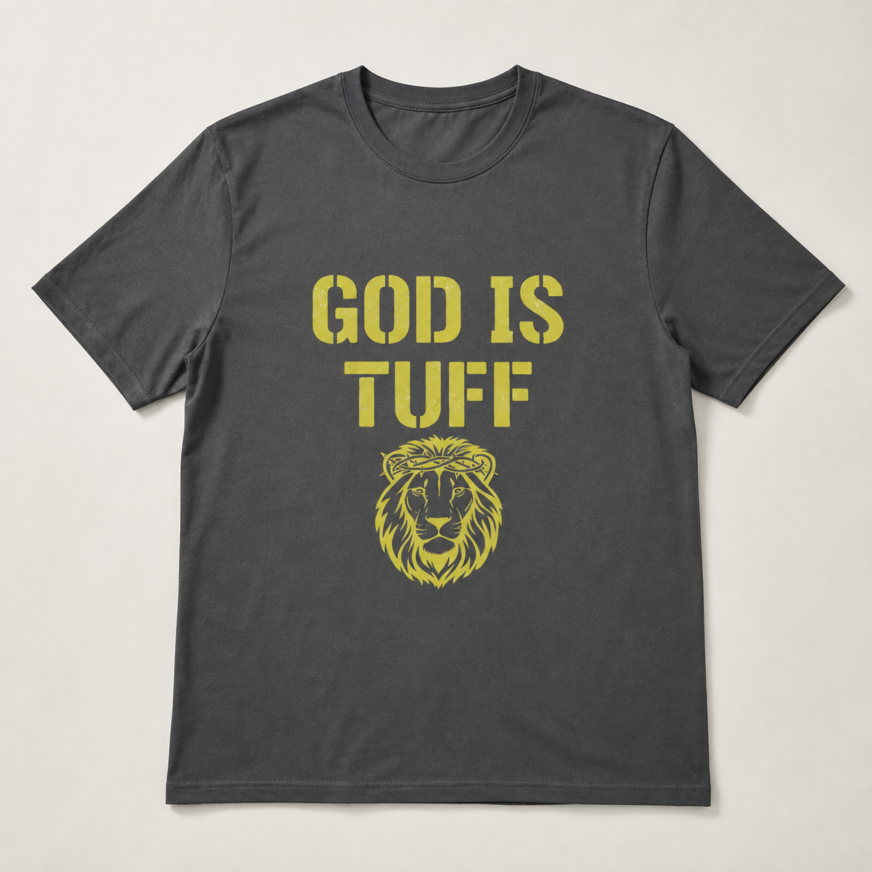 God Is Tuff- Faith-Inspired Unisex Tee, Motivational Shirt, Christian Apparel, Inspirational Gift, Scripture Tee