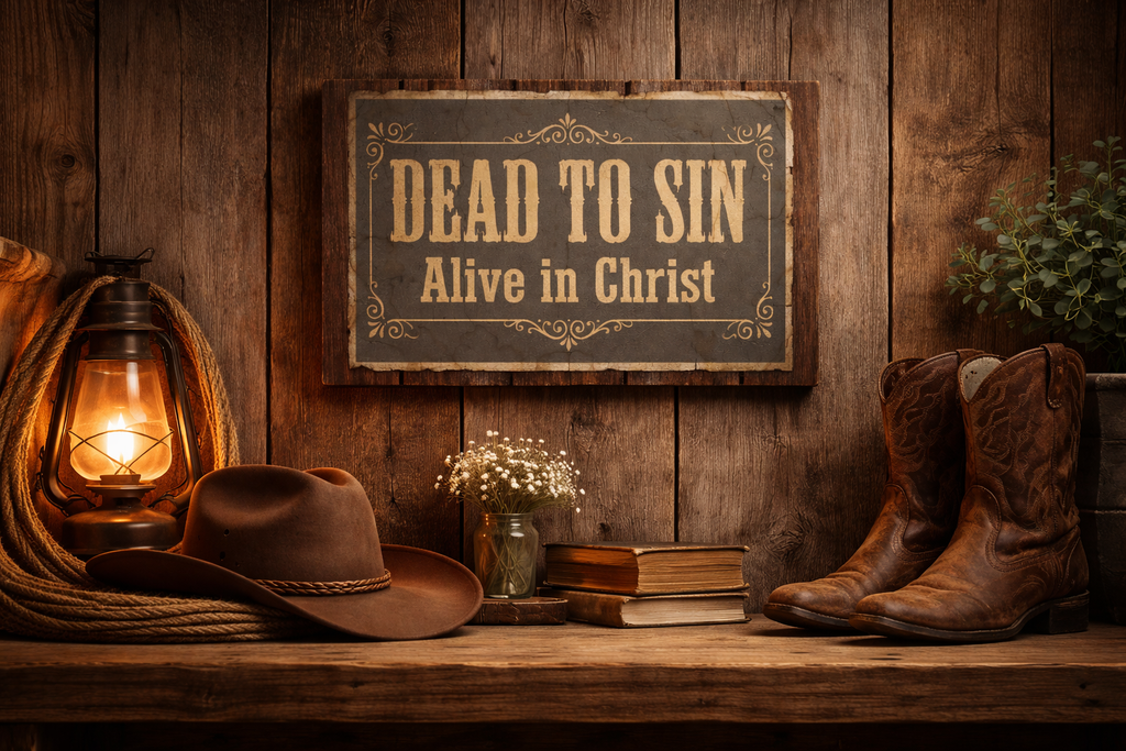 Vintage Saloon Style Christian Canvas Wall Art