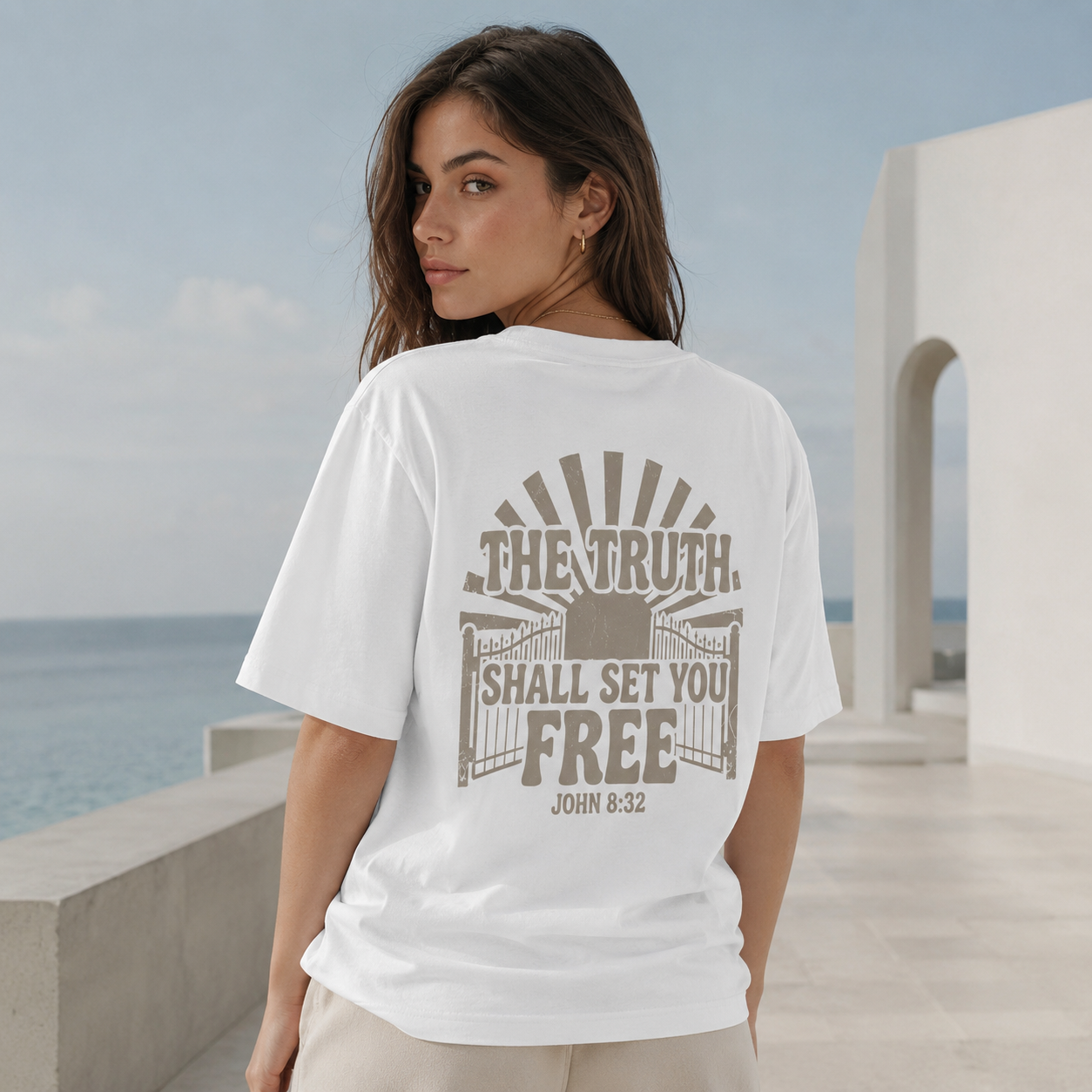 The Truth Will Set You Free Shirt | John 8:32 Christian Tee