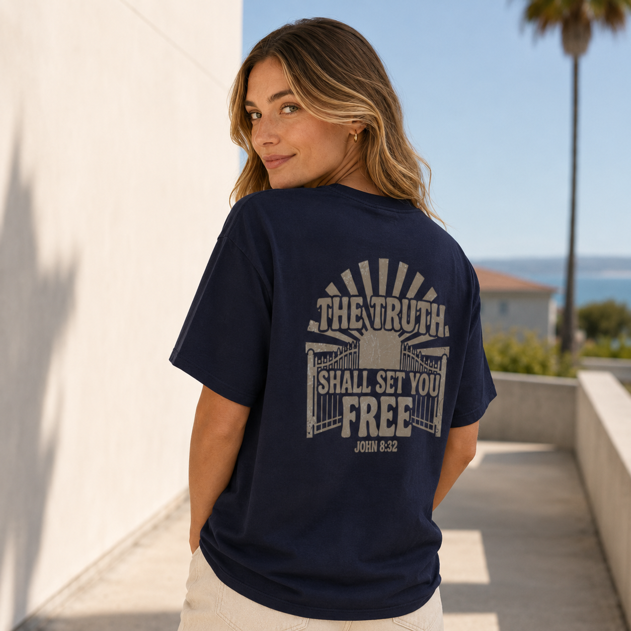 The Truth Will Set You Free Shirt | John 8:32 Christian Tee