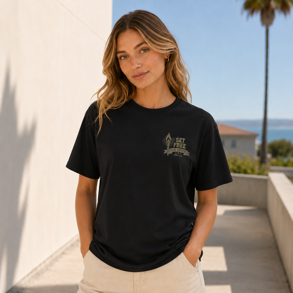 The Truth Will Set You Free Shirt | John 8:32 Christian Tee