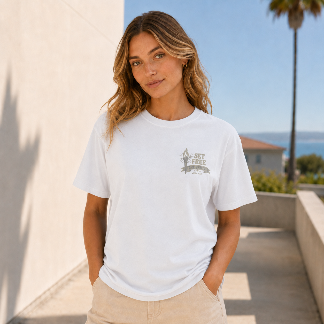 The Truth Will Set You Free Shirt | John 8:32 Christian Tee