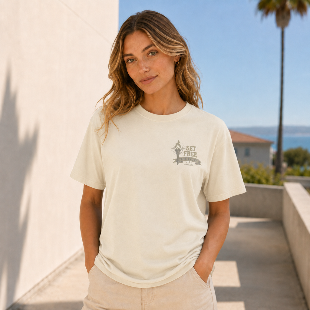 The Truth Will Set You Free Shirt | John 8:32 Christian Tee
