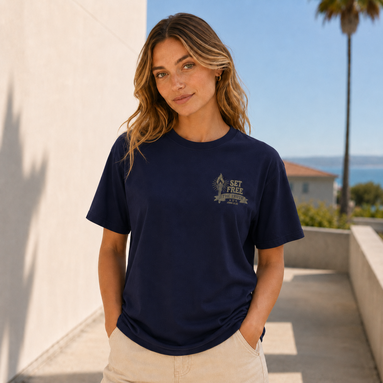 The Truth Will Set You Free Shirt | John 8:32 Christian Tee