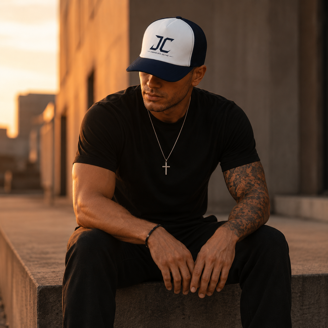 Kingdom Over Culture Trucker Hat | Christian Snapback Cap | Faith Based Streetwear | Christian Hat | Jesus Apparel