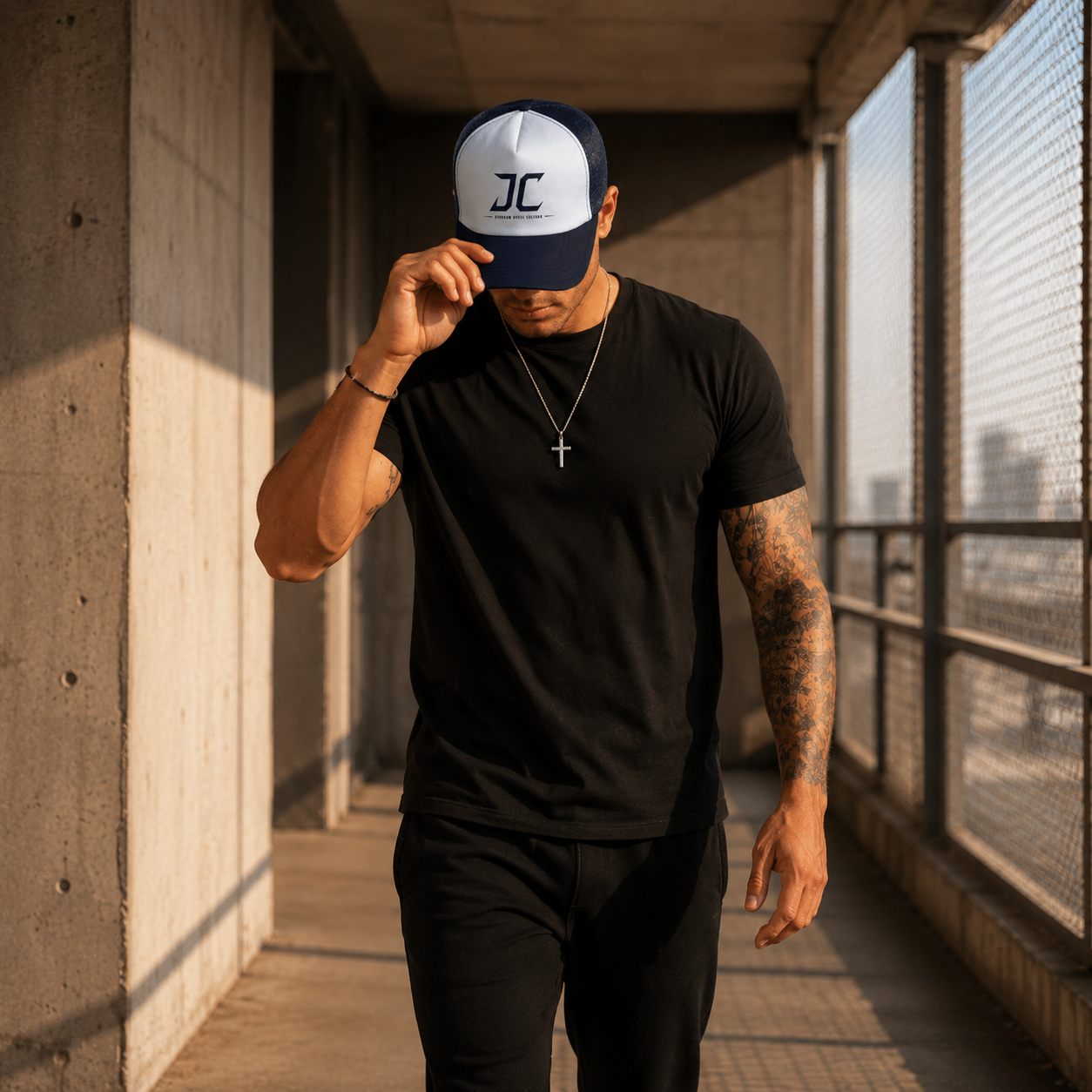 Kingdom Over Culture Trucker Hat | Christian Snapback Cap | Faith Based Streetwear | Christian Hat | Jesus Apparel