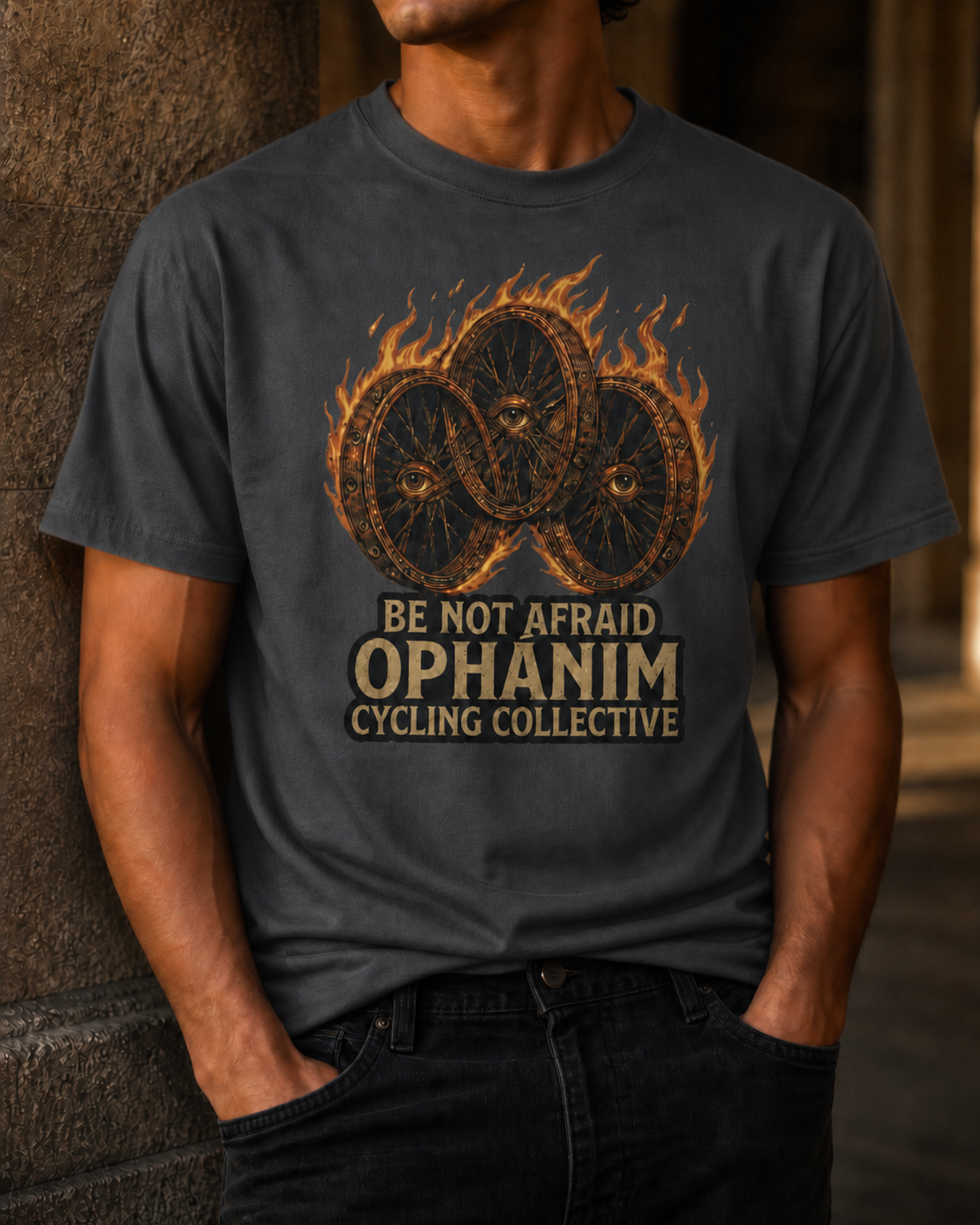 Ophanim Cycling Club Shirt, Biblically Accurate Angel Tee, Ezekiel Wheels Christian Streetwear, Theology Gift