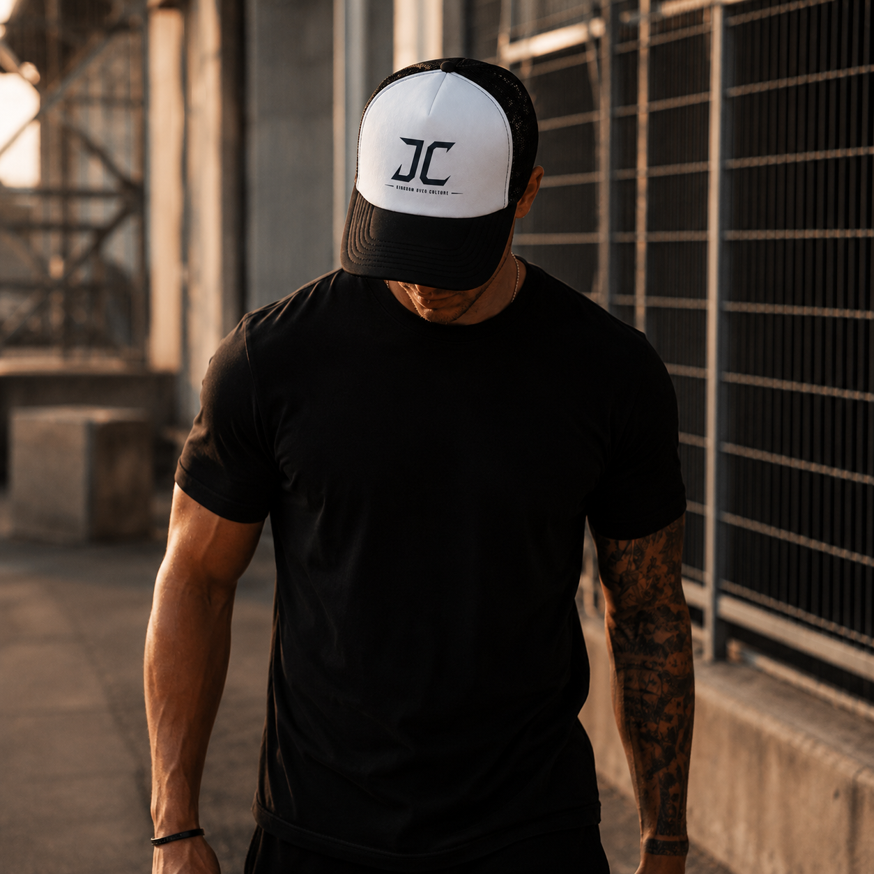 Kingdom Over Culture Trucker Hat | Christian Snapback Cap | Faith Based Streetwear | Christian Hat | Jesus Apparel