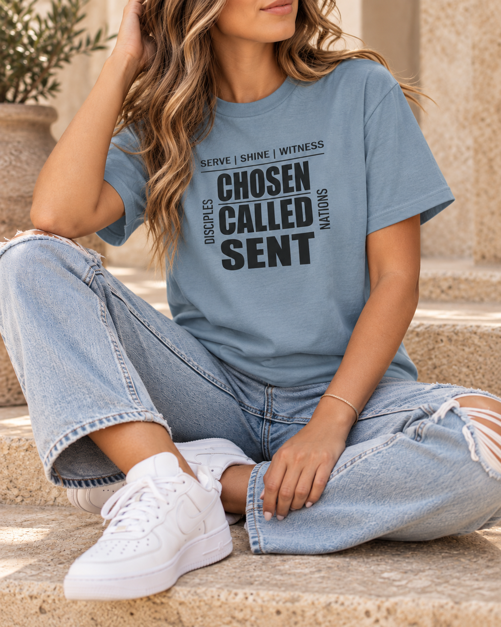 Chosen Called Sent | Christian Tee