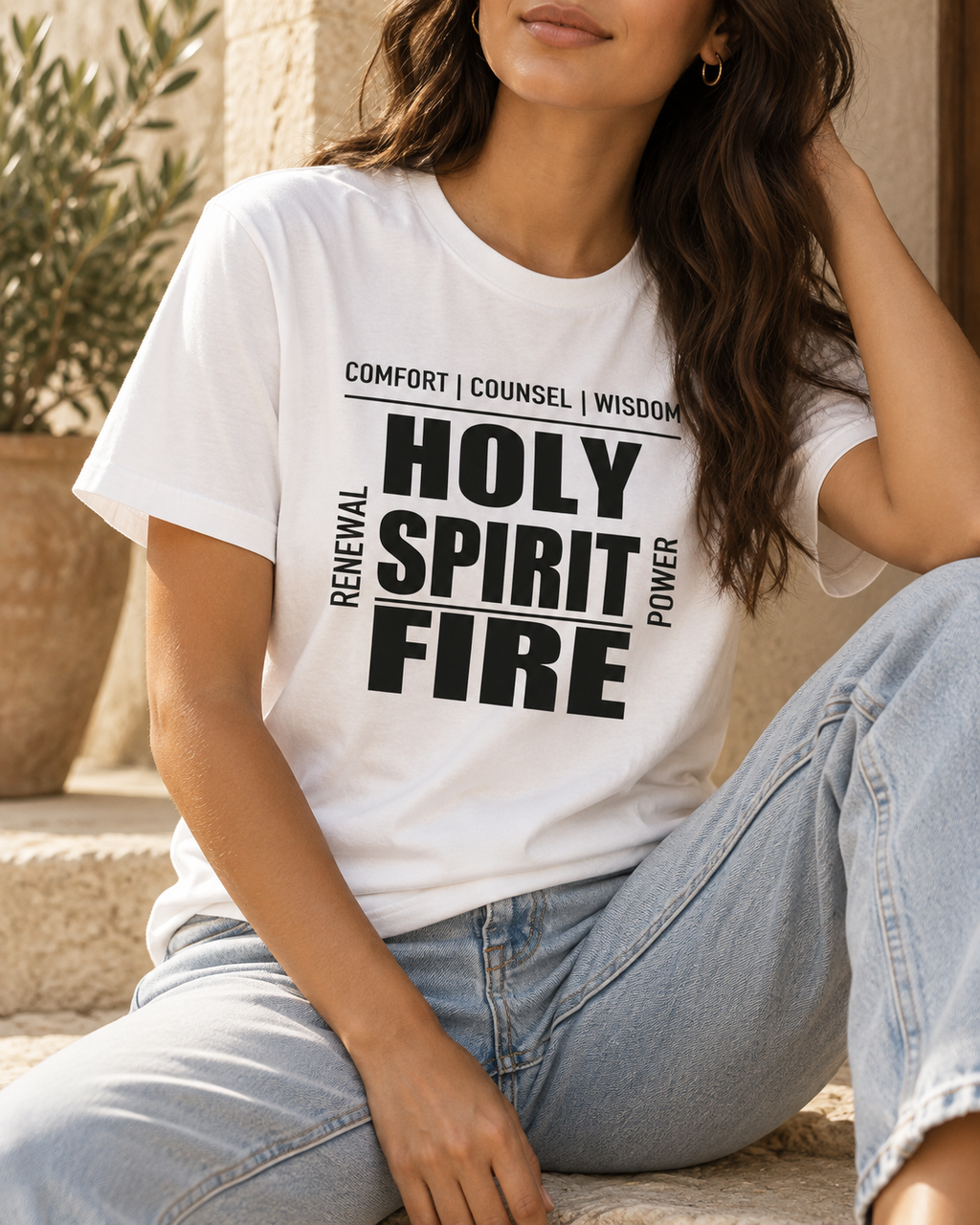 Holy Spirit Fire | Christian Tee