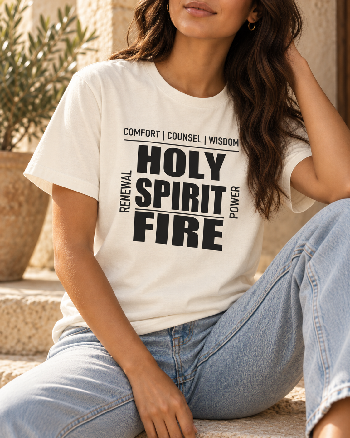 Holy Spirit Fire | Christian Tee