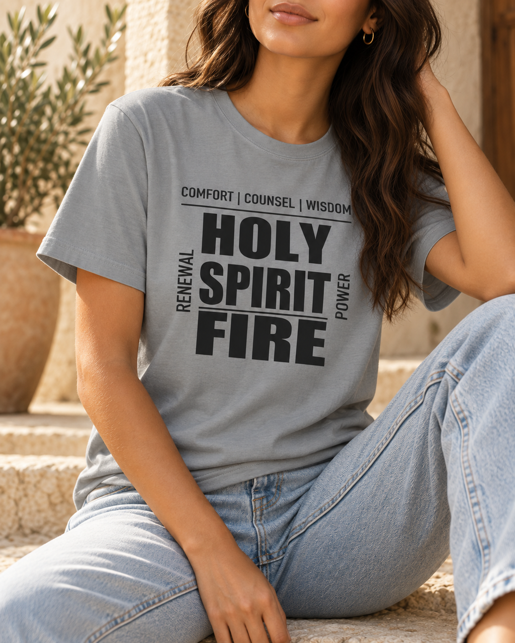 Holy Spirit Fire | Christian Tee