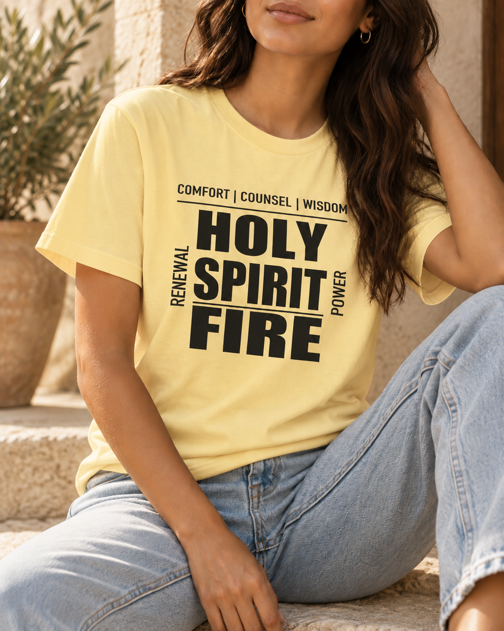 Holy Spirit Fire | Christian Tee