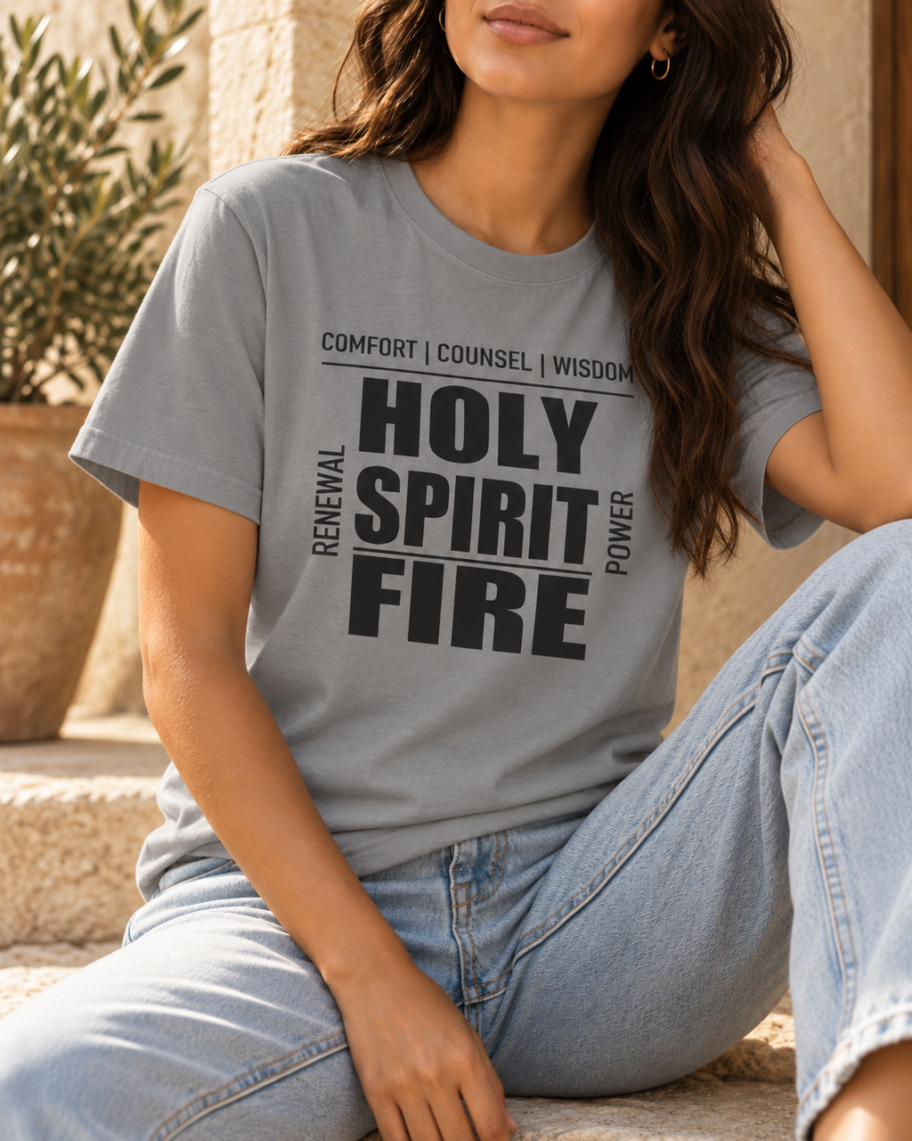 Holy Spirit Fire | Christian Tee