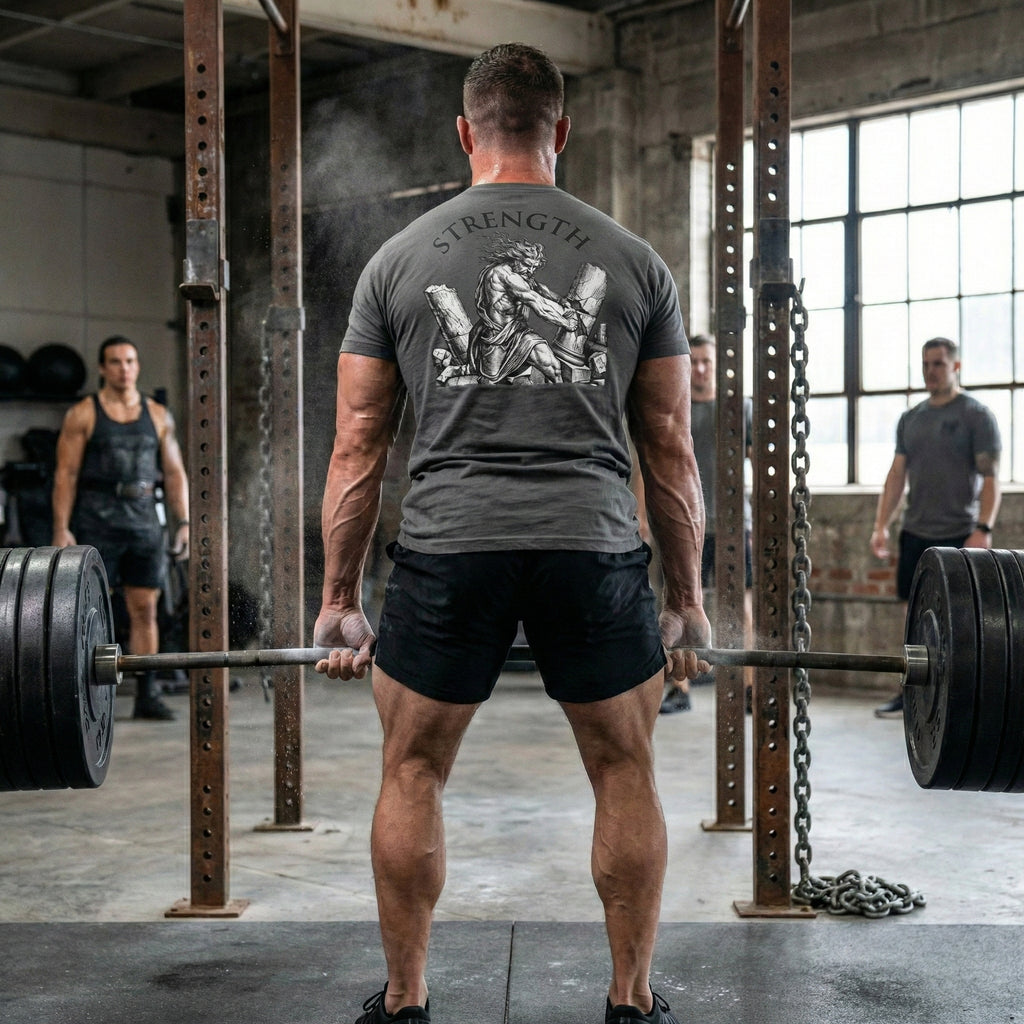 Samson Breaking Pillars Gym Tee