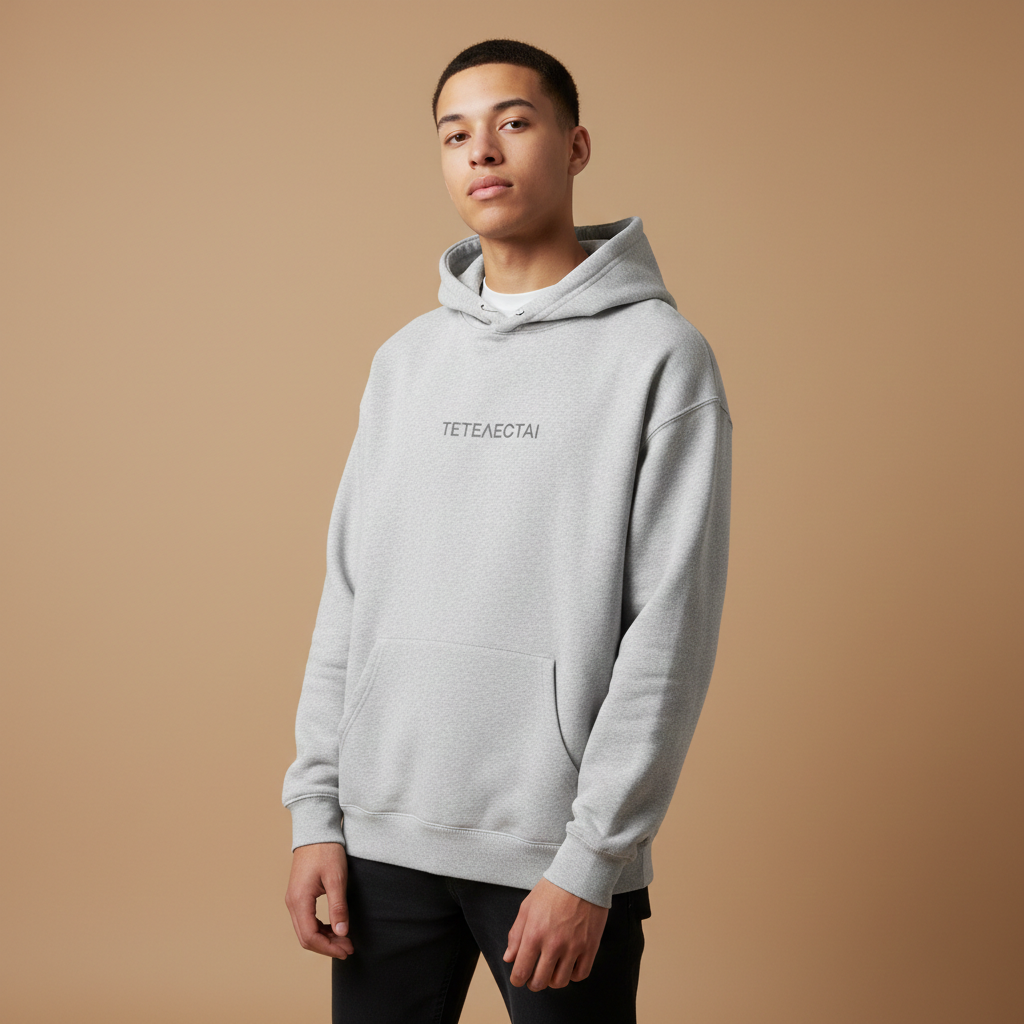 Tetelestai Greek Embroidery Hoodie, Quiet Luxury Christian Streetwear, It Is Finished Bible Verse Sweatshirt, Minimalist Faith Apparel Gift