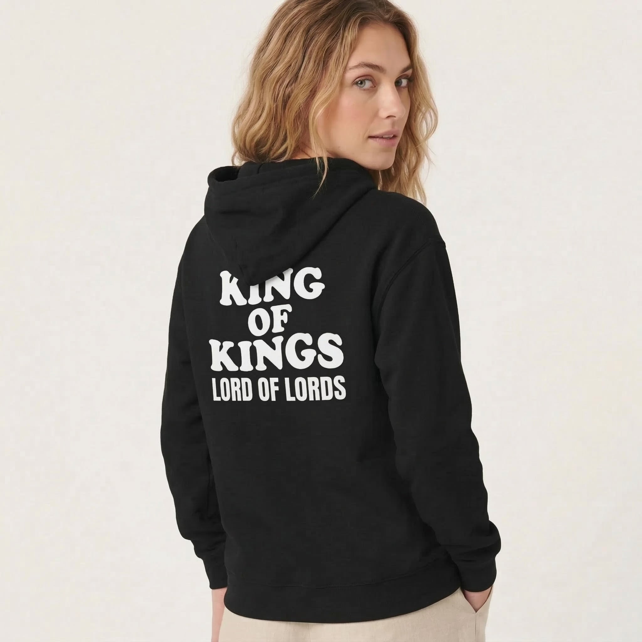 King of Kings Lord of Lords Hoodie, Christian Scripture Sweatshirt