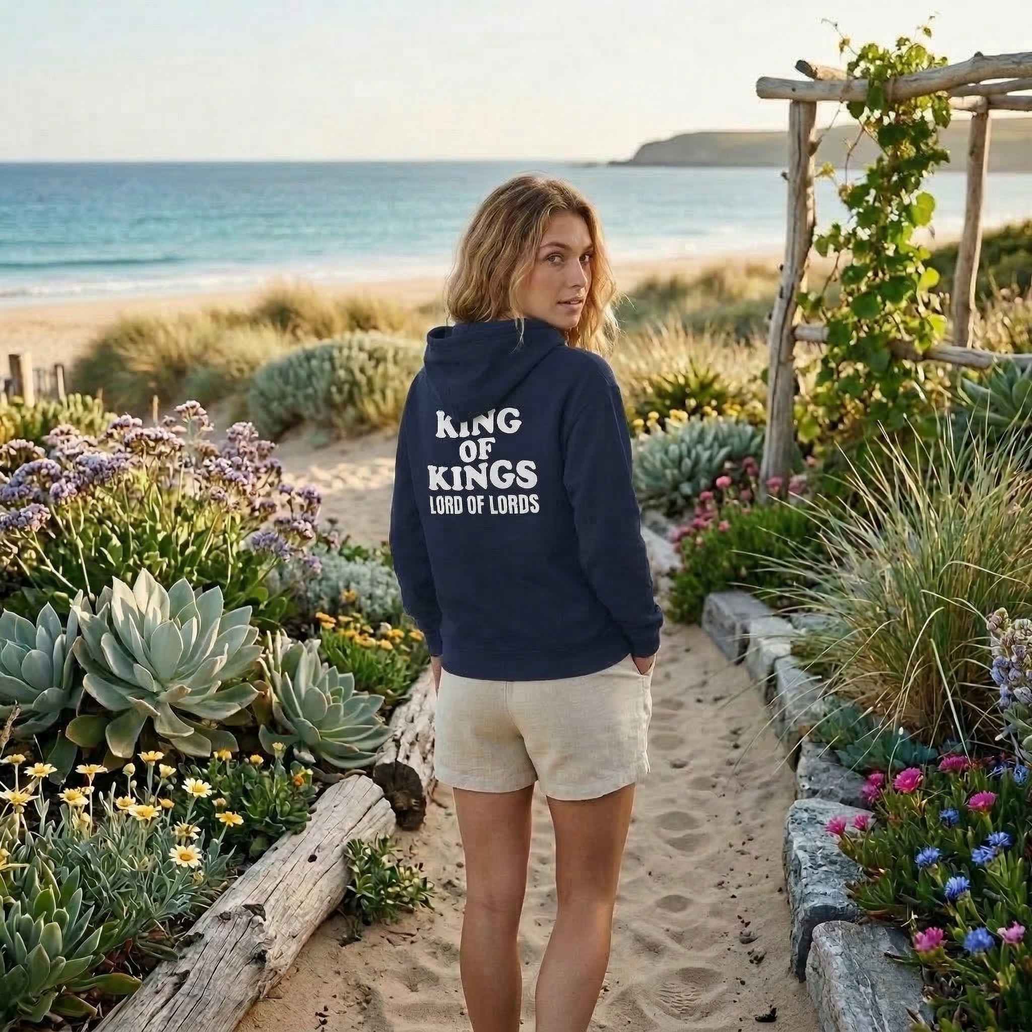 King of Kings Lord of Lords Hoodie, Christian Scripture Sweatshirt