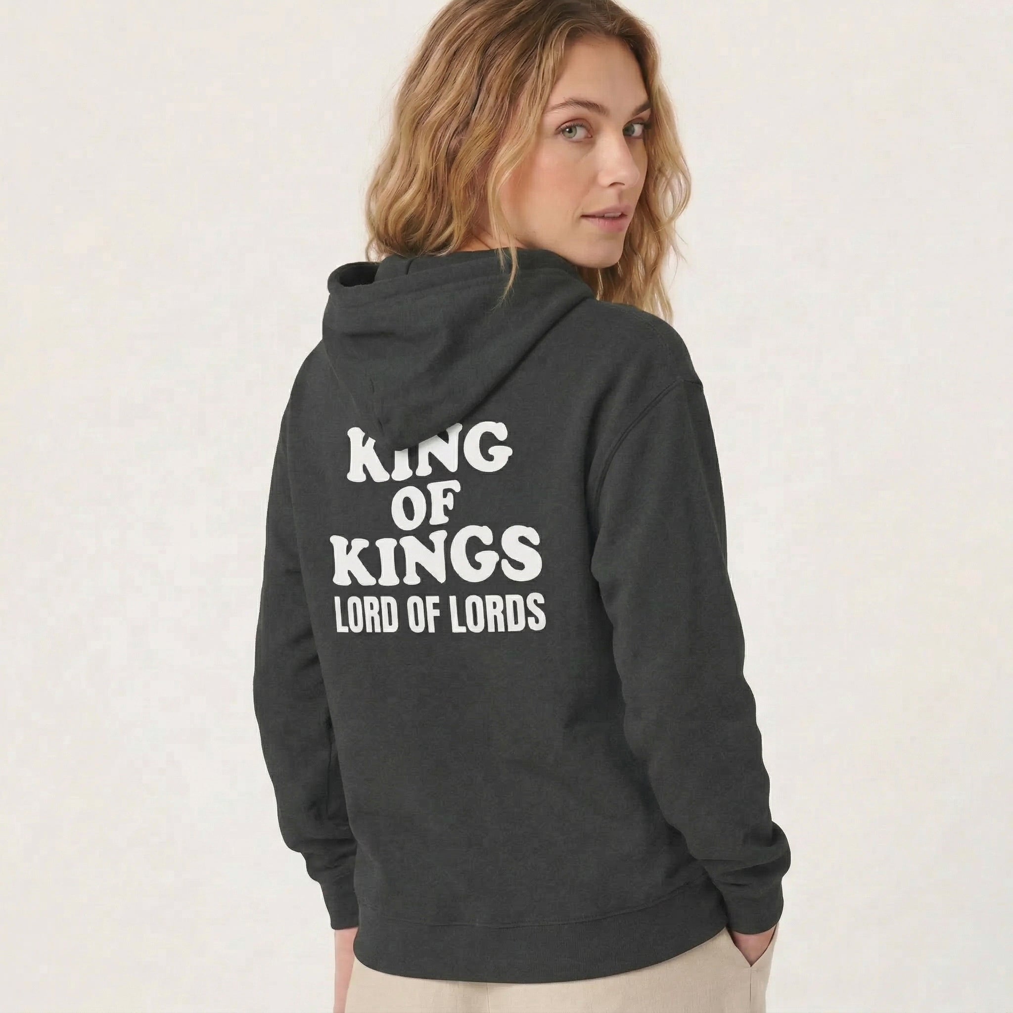 King of Kings Lord of Lords Hoodie, Christian Scripture Sweatshirt
