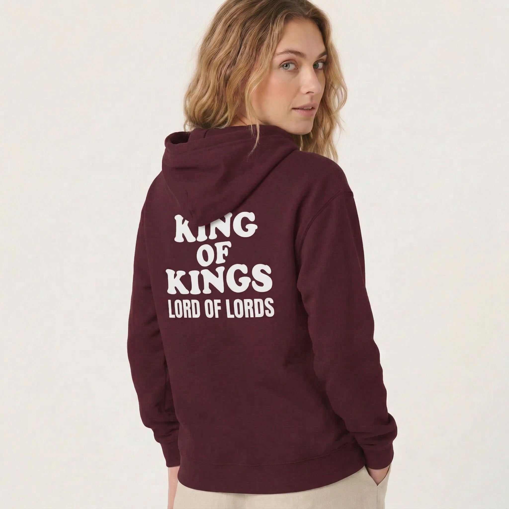 King of Kings Lord of Lords Hoodie, Christian Scripture Sweatshirt