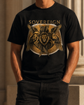 Sovereign Lion Shirt, Christian Streetwear Tee, Biblically Accurate Angel, Ezekiel Cherubim, Lion of Judah Gift