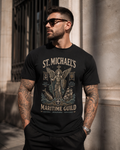 St Michaels Maritime Guild Shirt, Archangel Michael Tee, Christian Nautical Shirt, Catholic Angel Shirt, Spiritual Battle Tee