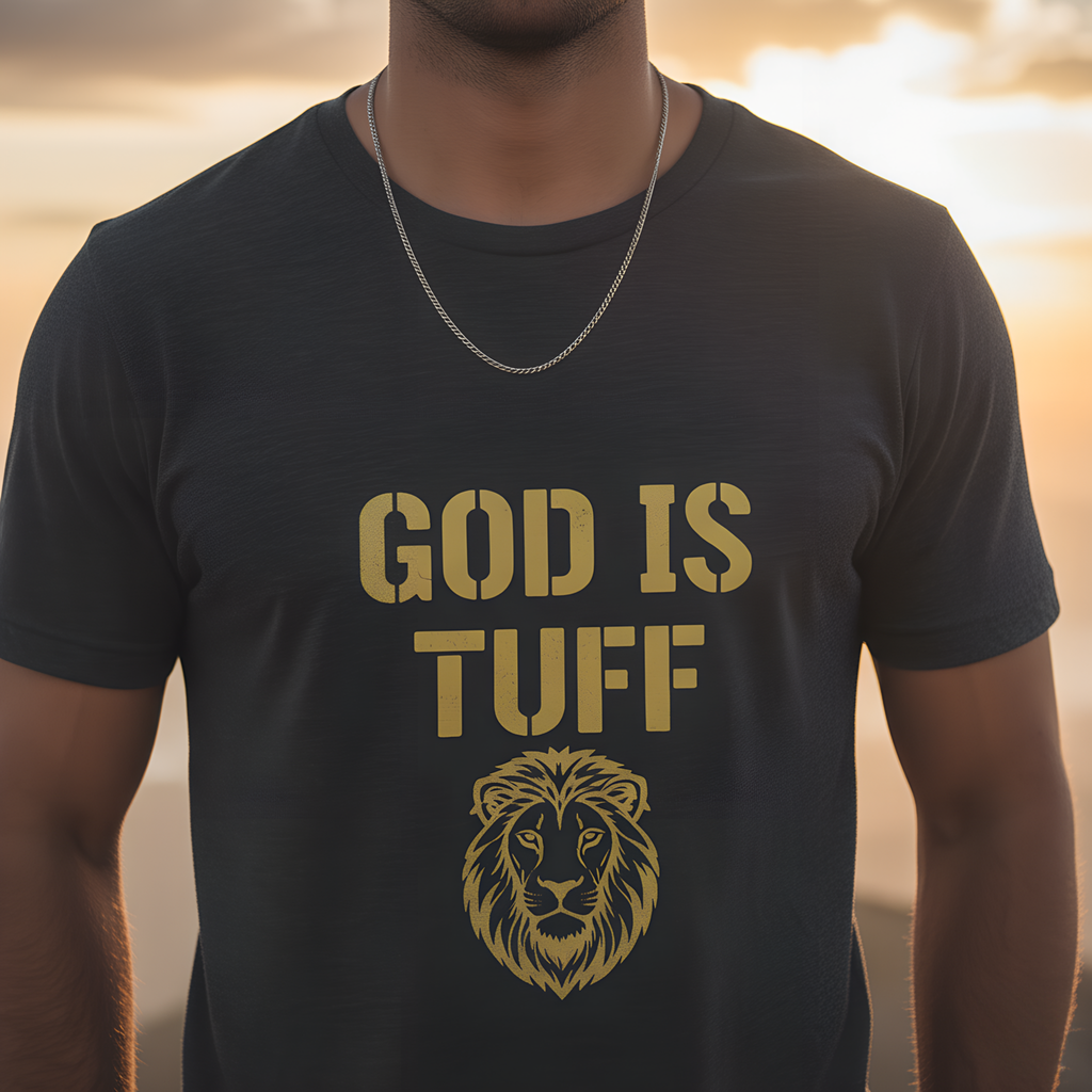 God Is Tuff- Faith-Inspired Unisex Tee, Motivational Shirt, Christian Apparel, Inspirational Gift, Scripture Tee