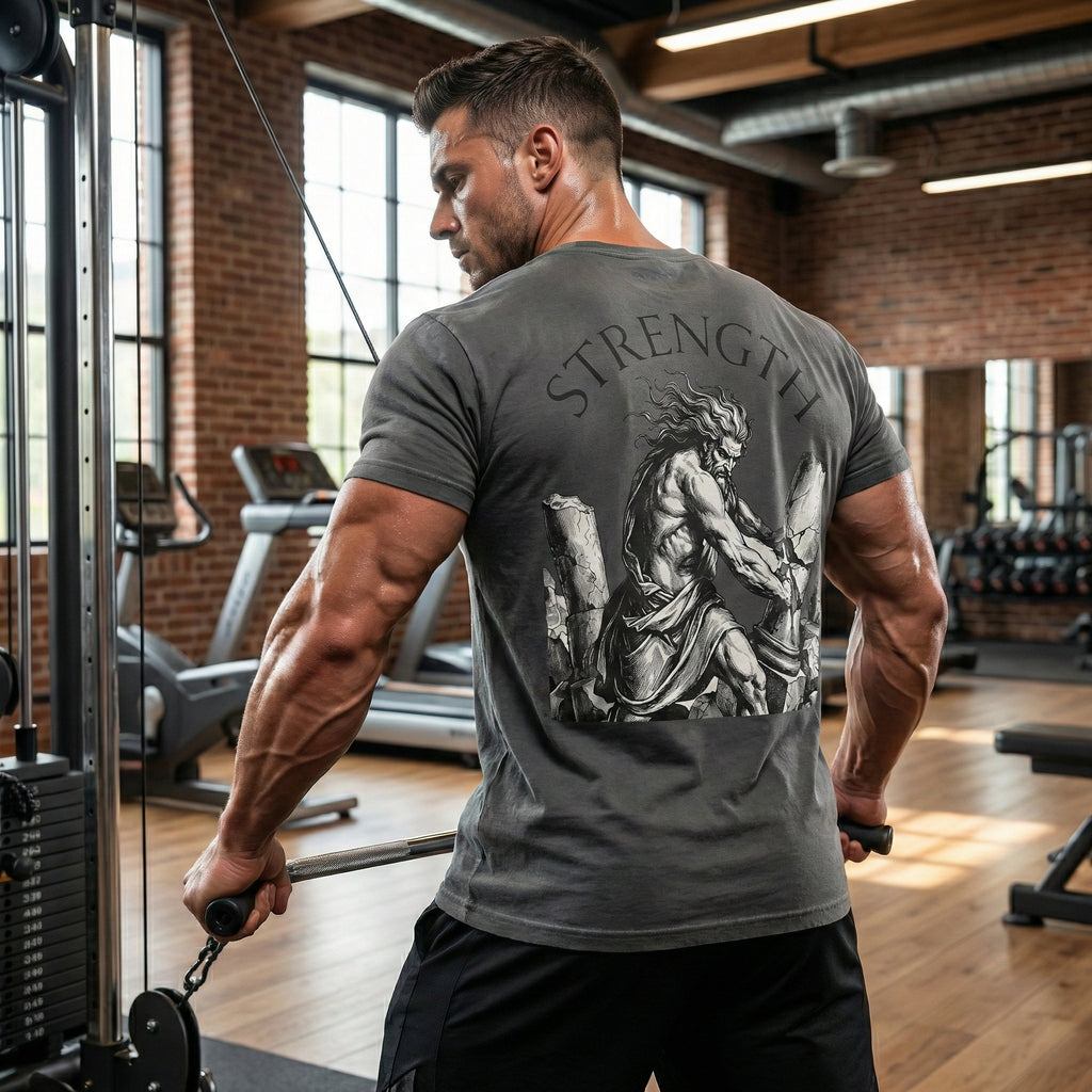 Samson Breaking Pillars Gym Tee