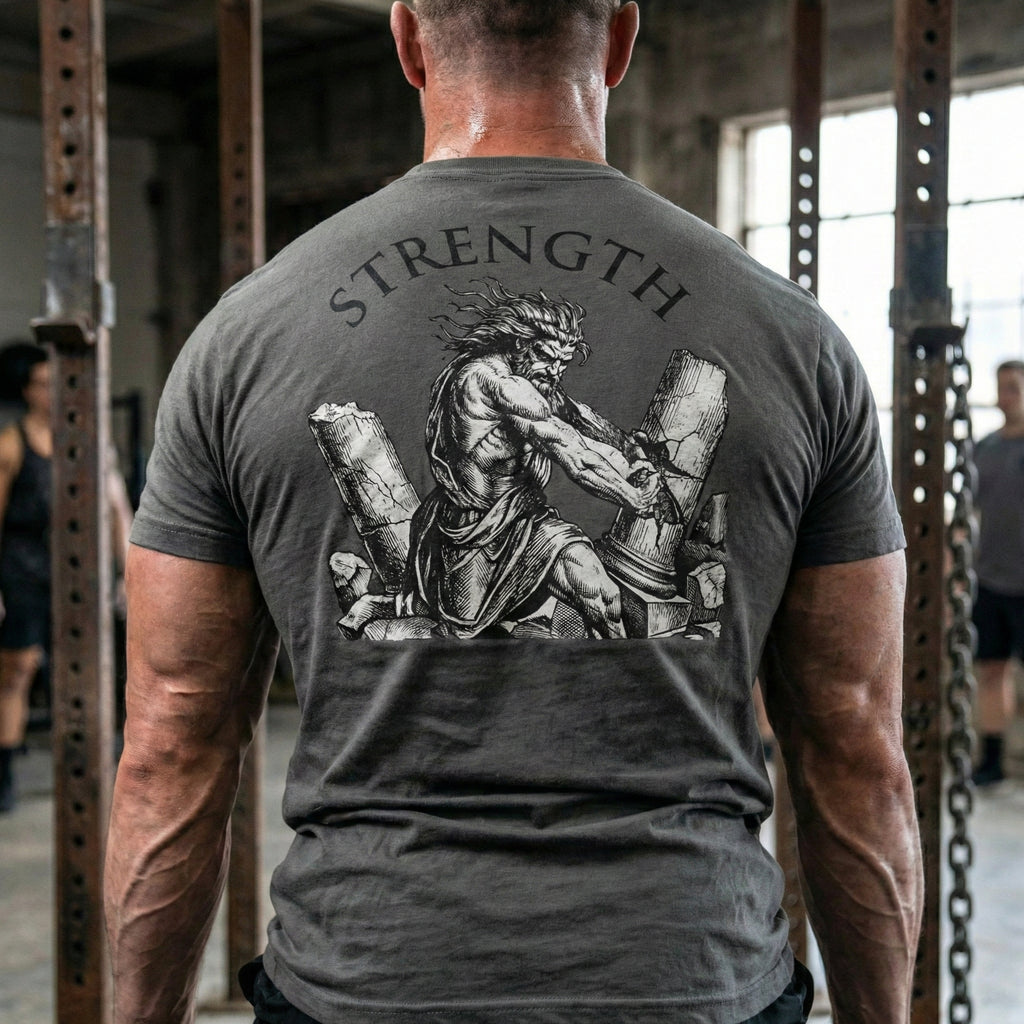 Samson Breaking Pillars Gym Tee